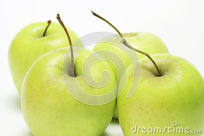 Golden Delicious Apples Stock Photo