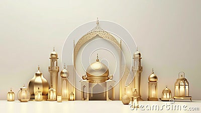 golden domes of the church Stock Photo