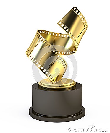 Golden Film Award Movie Stock Photo