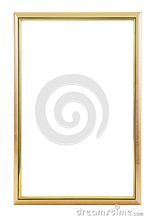 Golden frame Stock Photo