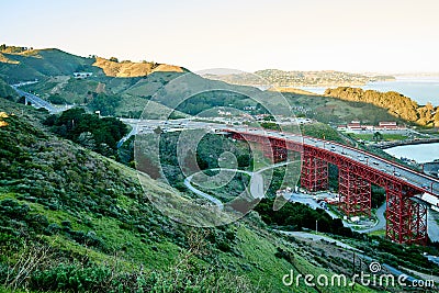 Golden Gate Bridge Stock Photo