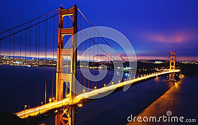 Golden Gate Bridge Stock Photo