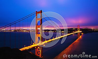 Golden Gate Bridge Stock Photo