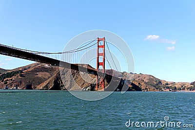 Golden Gate bridge Stock Photo