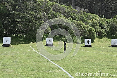 Golden Gate Park Archery Field 4 Editorial Stock Photo