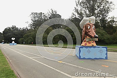 JFK Promenade Golden Mile Golden Gate Park 34 Editorial Stock Photo