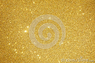 Golden glitter background texture abstract light design nature m Stock Photo