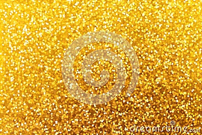 Golden glitter christmas and new year background. Texture for de Stock Photo