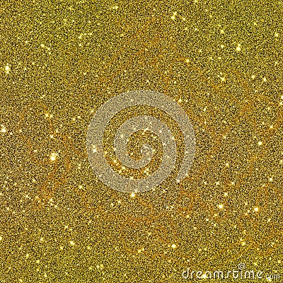 Golden glitter shimmering texture Stock Photo