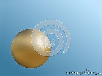 Golden Globe Stock Photo