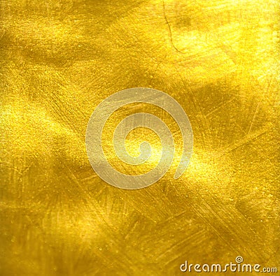 Golden grunge texture. Stock Photo