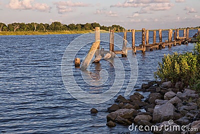 Golden Meadow, Louisiana Stock Photo