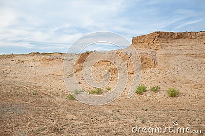 Golden mountains Stock Photo