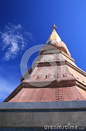 The golden pagoda Stock Photo