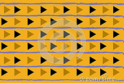 Golden play abstract or illustration for video background Cartoon Illustration