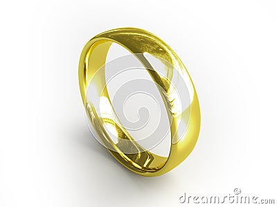 Golden ring Stock Photo