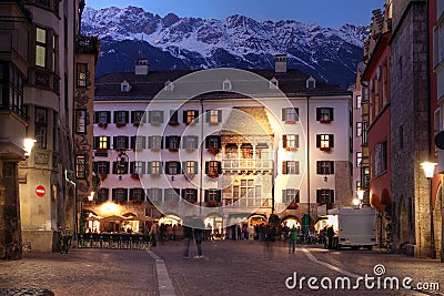 Golden Roof (Goldenes Dachl), Innsbruck, Austria Stock Photo