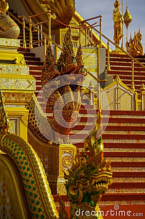 Golden Royal Crematorium of King Bhumibol the great,Bangkok,Thailand-November 2017 Editorial Stock Photo