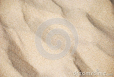 Golden sand background Cartoon Illustration