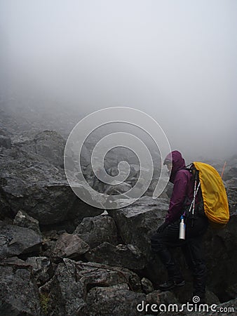 Golden Stairs Chilkoot Trail Editorial Stock Photo