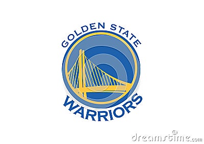 Golden State Warriors Logo Editorial Stock Photo