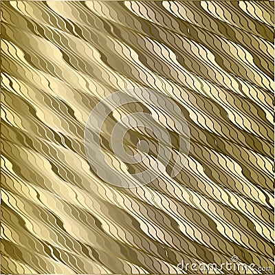 Golden structured background Vector Illustration