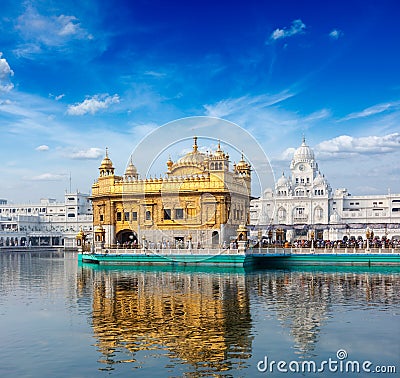 Golden Temple, Amritsar Stock Photo