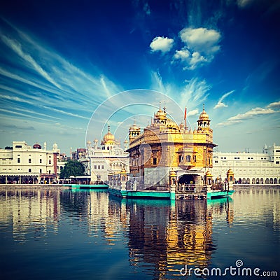 Golden Temple, Amritsar Stock Photo