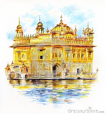 The Golden Temple Sri Harmandir Sahib Stock Photo