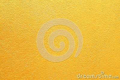 Golden textured wall for background and luxurious graphic design purpose Stock Photo