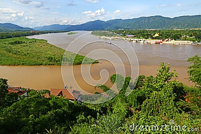 The Golden Triangle, Thailand Stock Photo