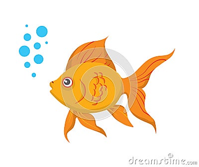Goldfish Vector Illustration