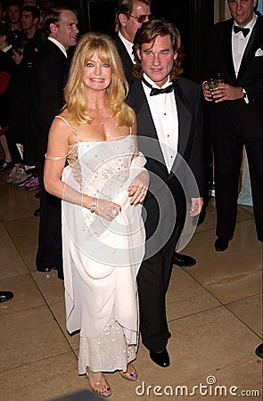 Goldie Hawn,Kurt Russell Editorial Stock Photo