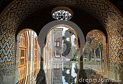 Golestan Palace Stock Photo