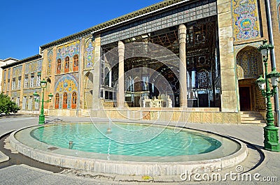 Golestan Palace Stock Photo