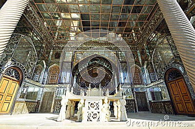 Golestan Palace Stock Photo