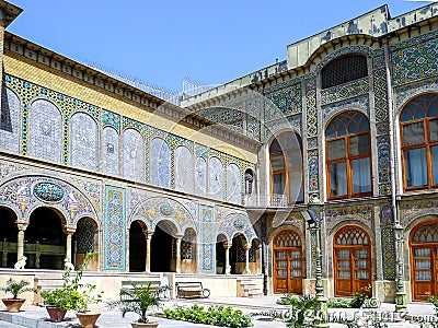 Golestan Palace Editorial Stock Photo