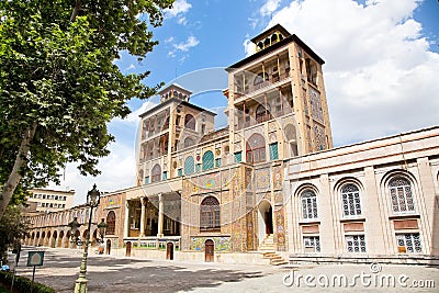 Golestan palace, Tehran,Iran Stock Photo