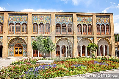 Golestan palace, Tehran, Iran Stock Photo