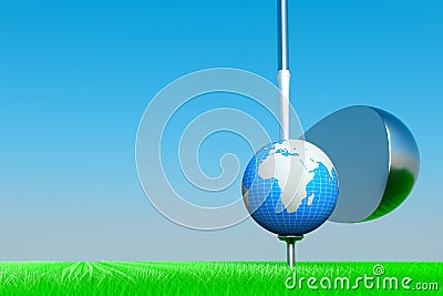 Golf Stock Photo