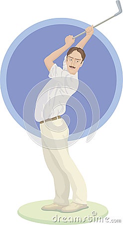 Golf Vector Illustration