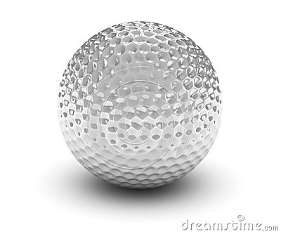 Golf Ball Stock Photo