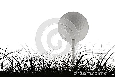 Golf ball Stock Photo