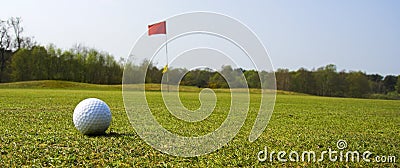 Golf ball Stock Photo