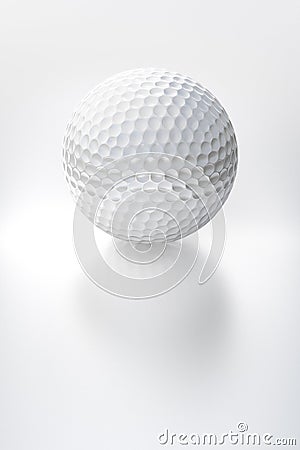 Golf ball Cartoon Illustration