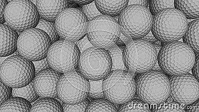 Golf Ball Transition with Alpha Channel Falling Balls Fill Screen ...