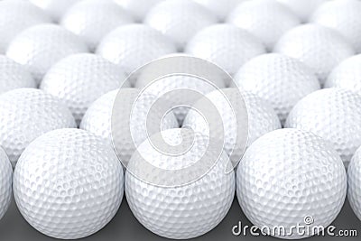 Golf Balls Stock Photo