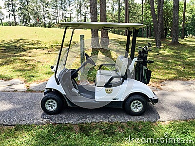 Golf Cart Editorial Stock Photo