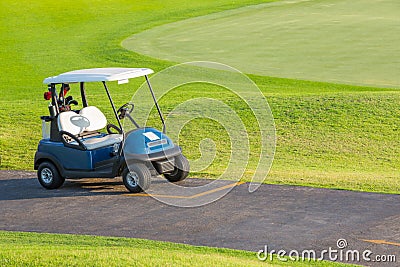 Golf cart Stock Photo