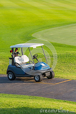 Golf cart Stock Photo